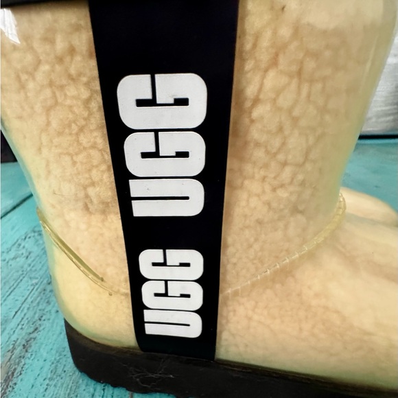 Fun UGG see through ankle rain boots size 6 - Picture 3 of 9